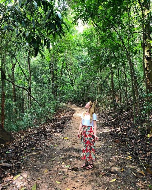 Strolling in Udawatte Kele forest reserve