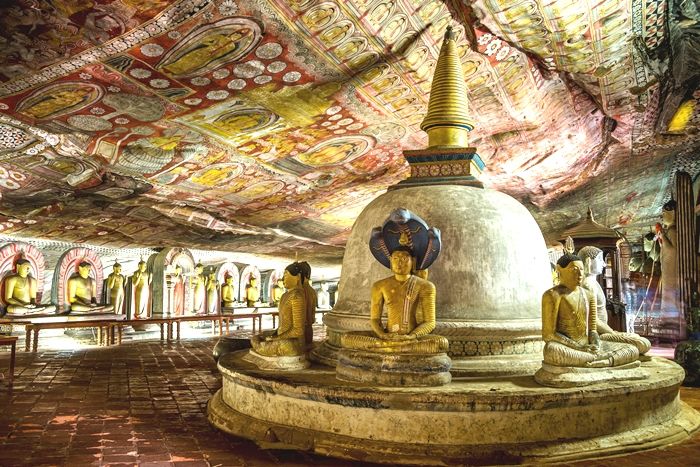 dambulla cave temple