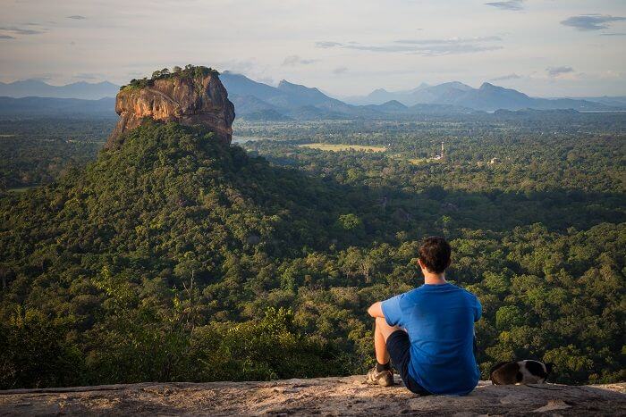 sigiriya lion rock view